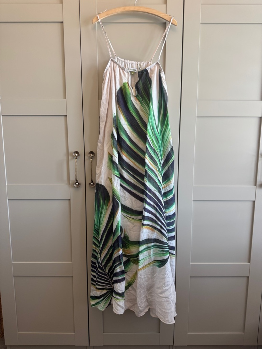 Celandine Botanical Printed Midi Dress NWT Resort Vacation Ready Anthropologie